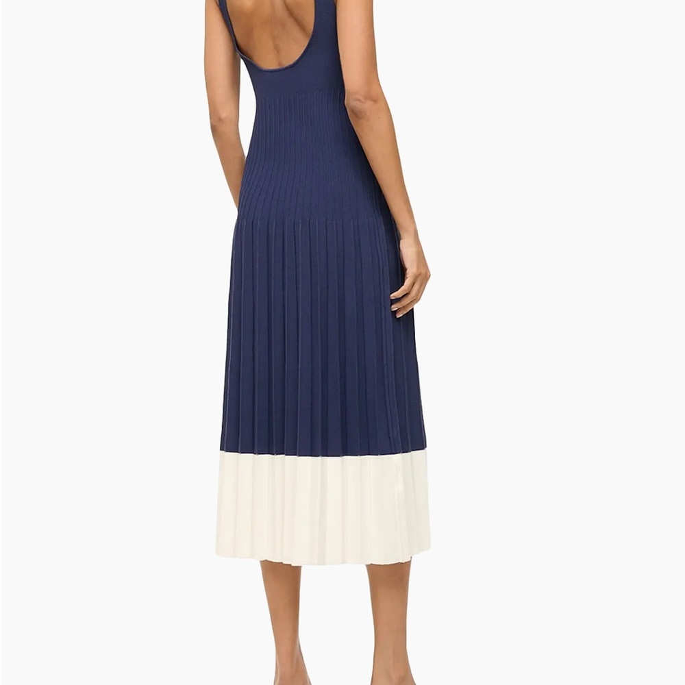 Staud Two-Tone Ellison Dress - Picture 6 of 10